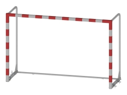 But de handball avec cage arrière repliable