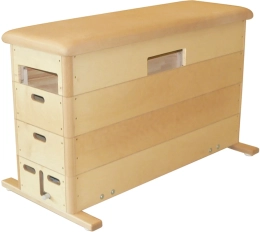 Springkast met grote uitsparingen