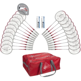 Set van 20 Burton badmintonrackets Kanikapot