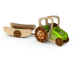 Le tracteur remorque