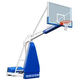 Mobiele basketbalinstallatie Hydroplay - overhang 225cm