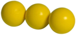 Lot de 3 balles de Showdown taille officielle