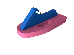 Jet ski flottant