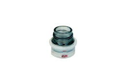 Capuchon membrane transpar-rouge