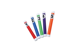 Set van 5 verzwaarde stokken
