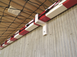 Ophangsysteem voor handbaldoel