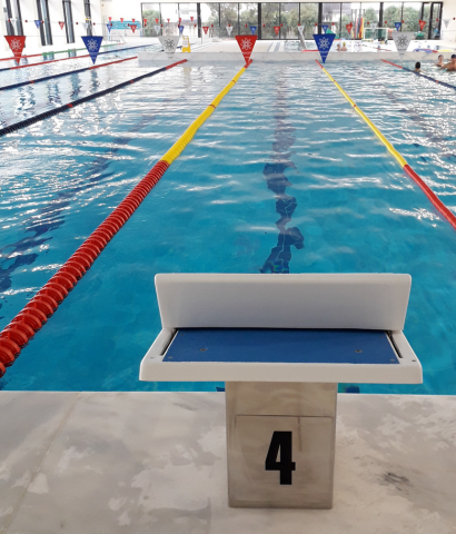Equipements pour les compétitions de natation