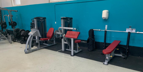 aménagement salle de fitness Idema