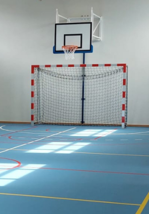 but de handball et panier de basket Pelt