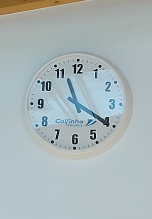 Horloge de piscine