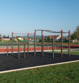 street workout sécurisé Idema