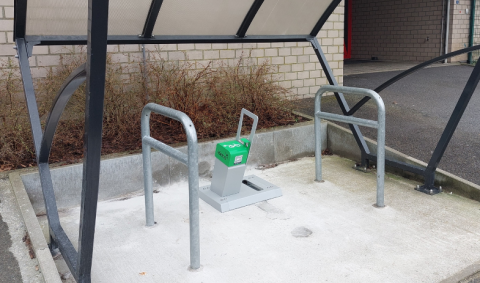 Borne pour vélo électrique à Nandrin