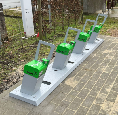 Plusieurs bornes de recharge pour vélos électriques en Province de Liège