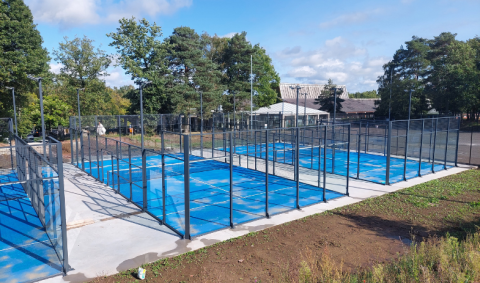 terrains de padel extérieurs