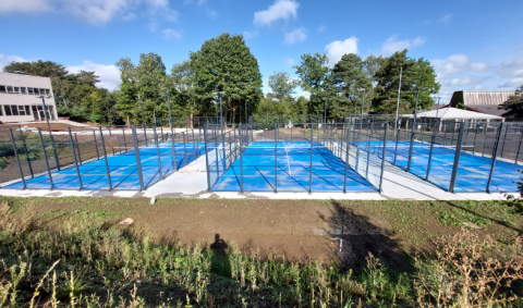 nouveaux terrains de padel à Liège