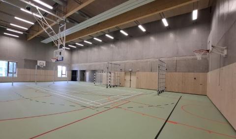 aménagements de sport et de gymnastique