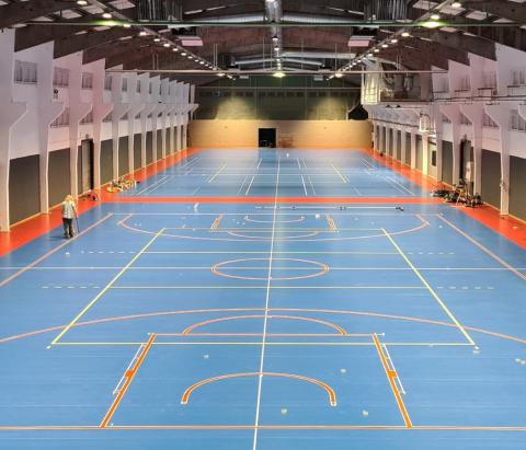 sol sportif Lodelinsart fini