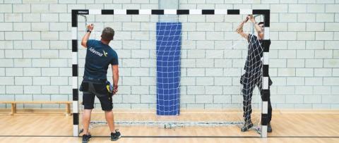 Entretien but de handball Idema